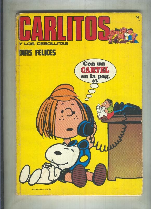 Carlitos y los Cebollitas volumen 14 (algo aviejado)