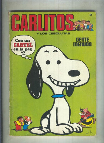 Carlitos y los Cebollitas volumen 02 (numerado 1 en interior de cubierta)