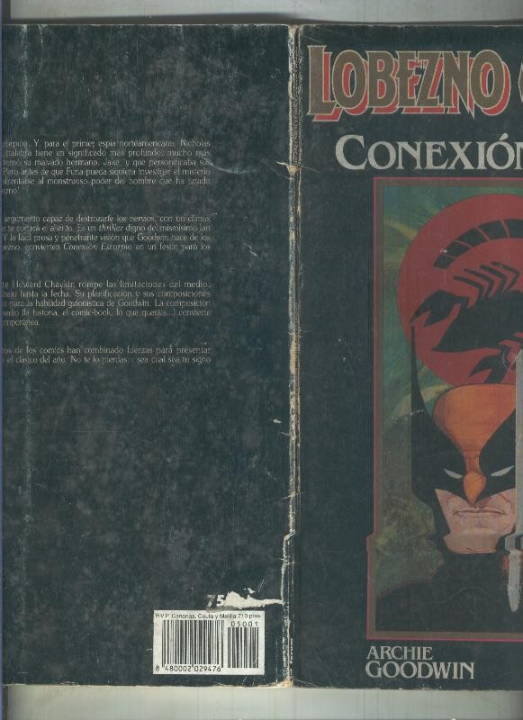 Novelas graficas segunda epoca numero 01: Conexion Escorpion (numerado 3 en interior cubierta)