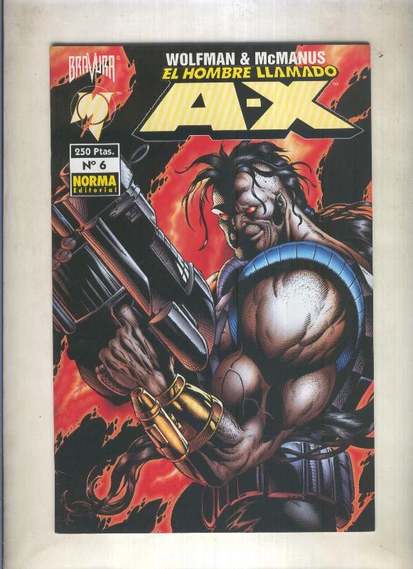 El hombre llamado A-X numero 6 (edicion 1996)