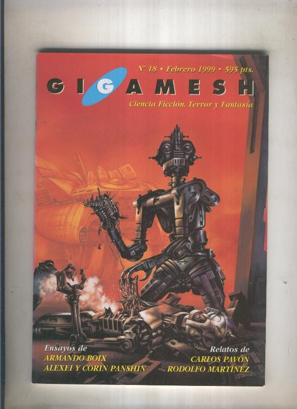 Revista Gigamesh numero 18, febrero 1999