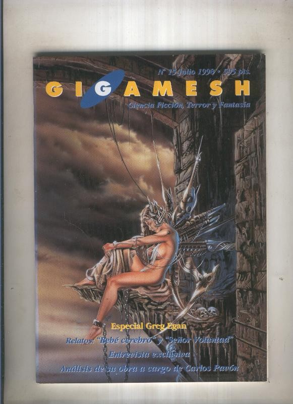 Revista Gigamesh numero 15, especial, julio 1998