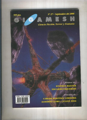 Revista Gigamesh numero 27, septiembre 2000