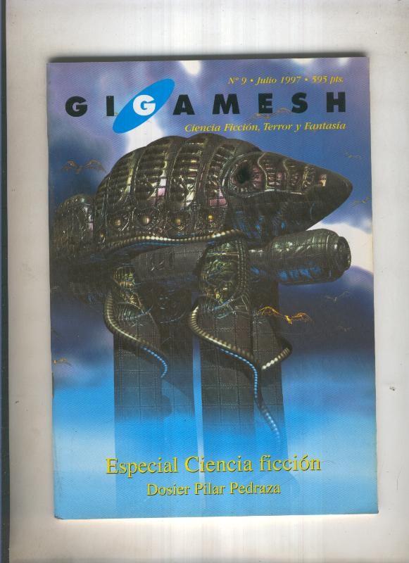Revista Gigamesh numero 09, julio 1997, especial ciencia ficcion