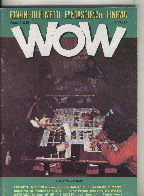 Wow anno 3 numero 19 (1978)