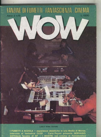 Wow anno 3 numero 19 (1978)