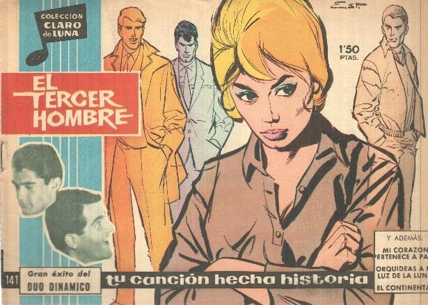 Claro de Luna numero 141: El tercer hombre (Duo Dinamico) (numerado 1 en trasera)