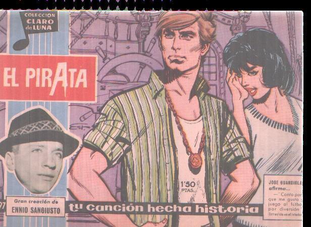 Claro de Luna numero 197: Cancion de Ennio Sangiusto (numerado 3 en trasera)
