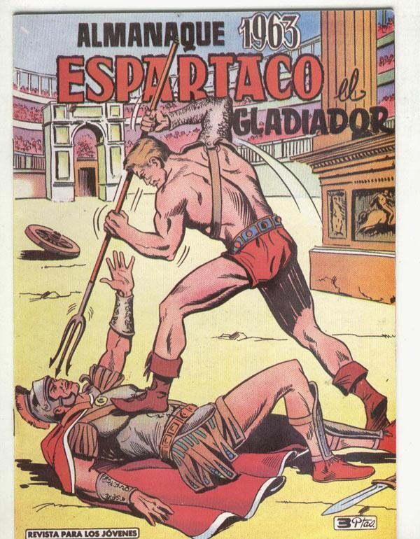 Facsimil: Espartaco almanaque 1963: el gladiador