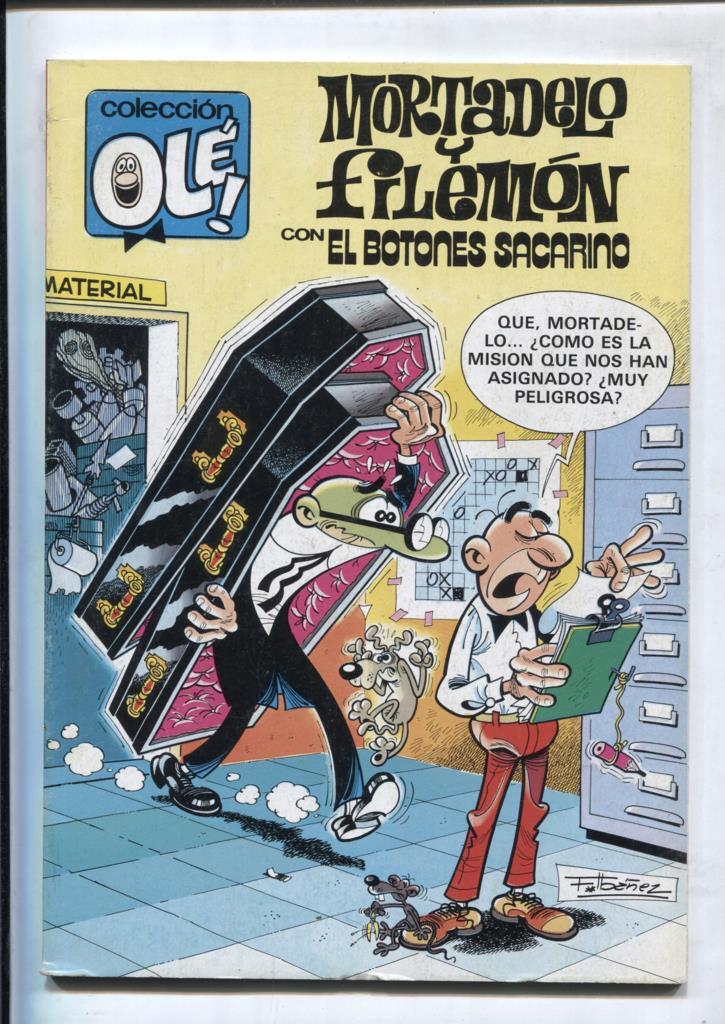 Coleccion Ole numero M.283: Mortadelo y Filemon + el Botones Sacarino