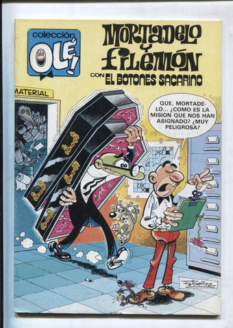 Coleccion Ole numero M.283: Mortadelo y Filemon + el Botones Sacarino