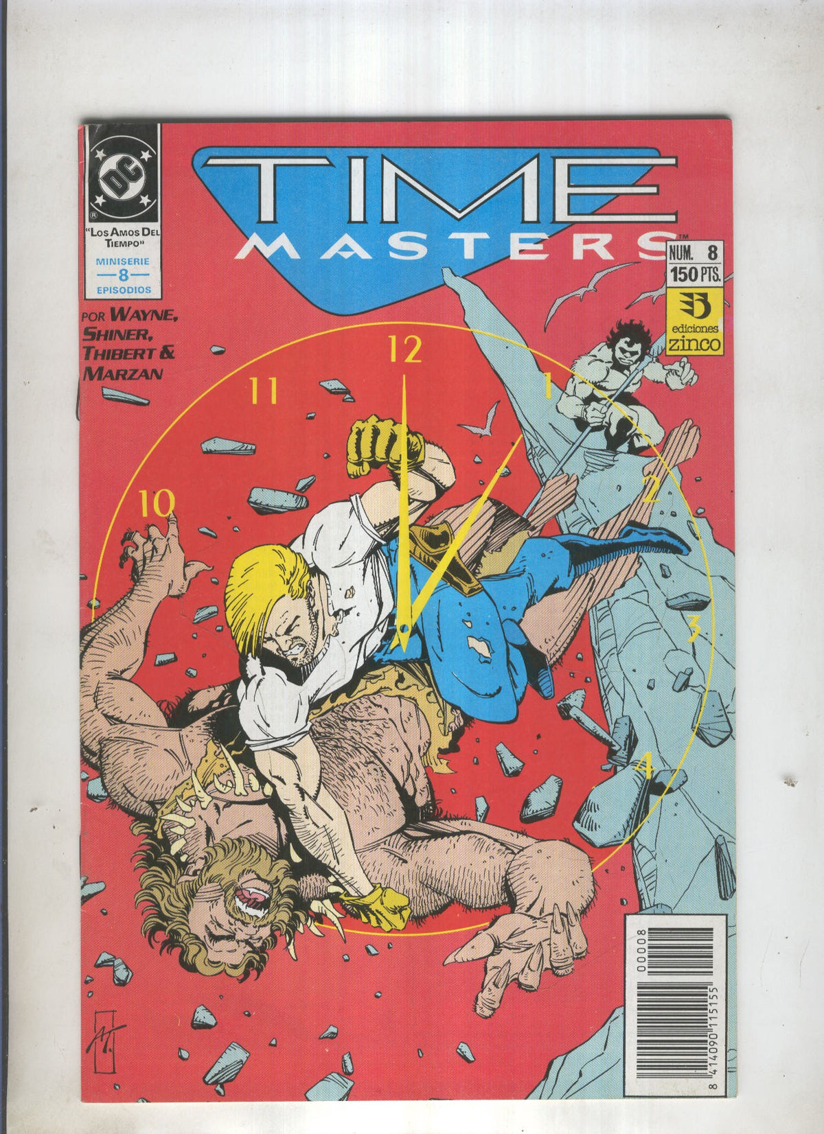 TIME MASTERS Numero 08: Amos del tiempo