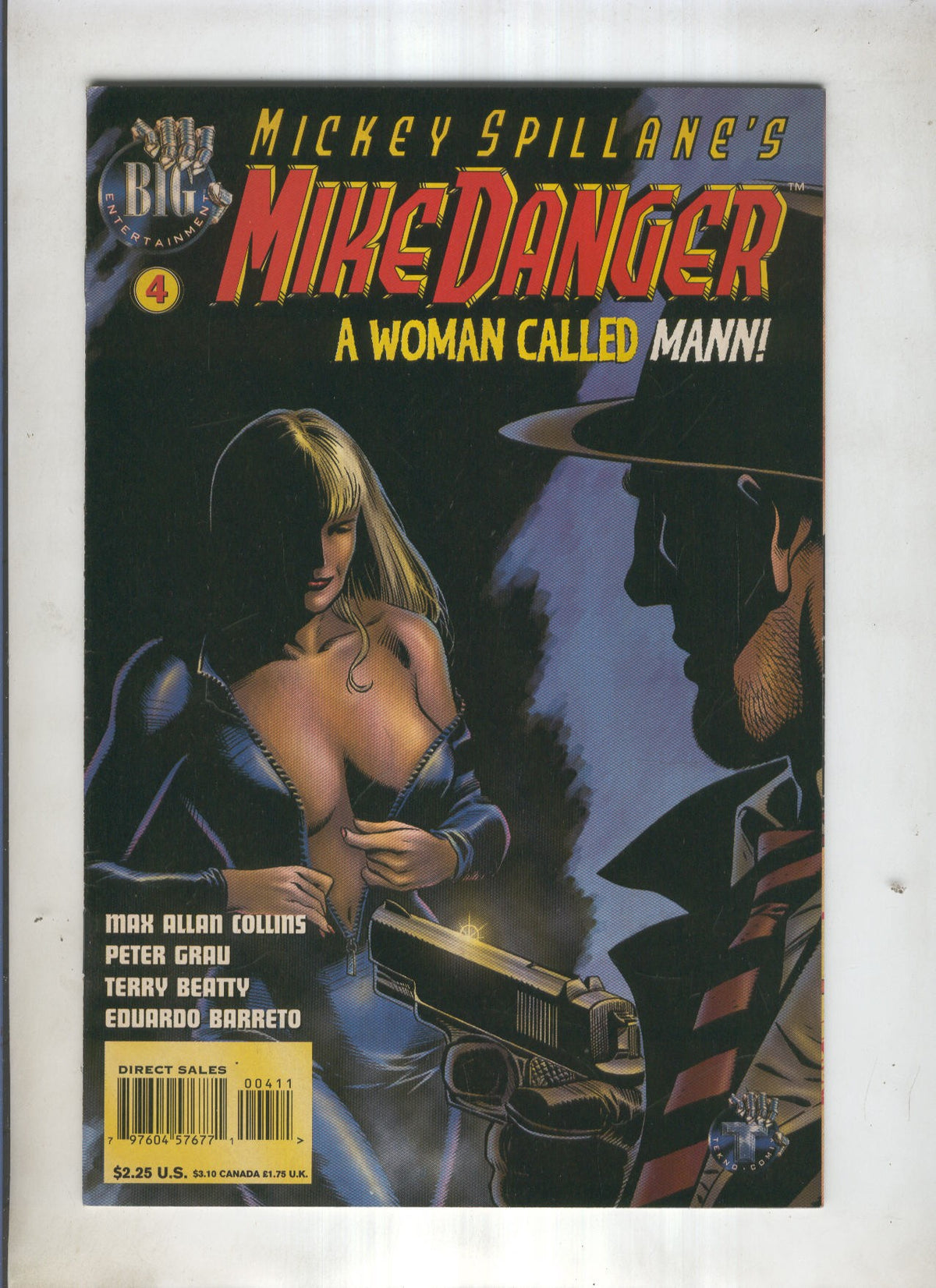MIKE DANGER VOL.2 NUMERO 04: A woman called Mann