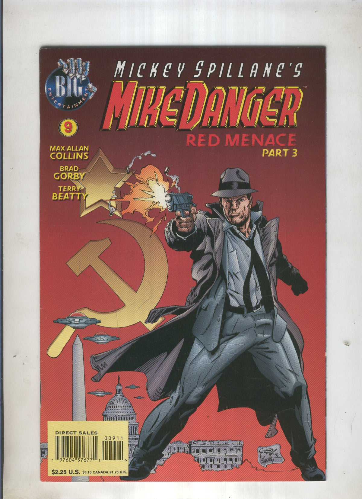 MIKE DANGER VOL.2 NUMERO 09: Red Menace Part 3