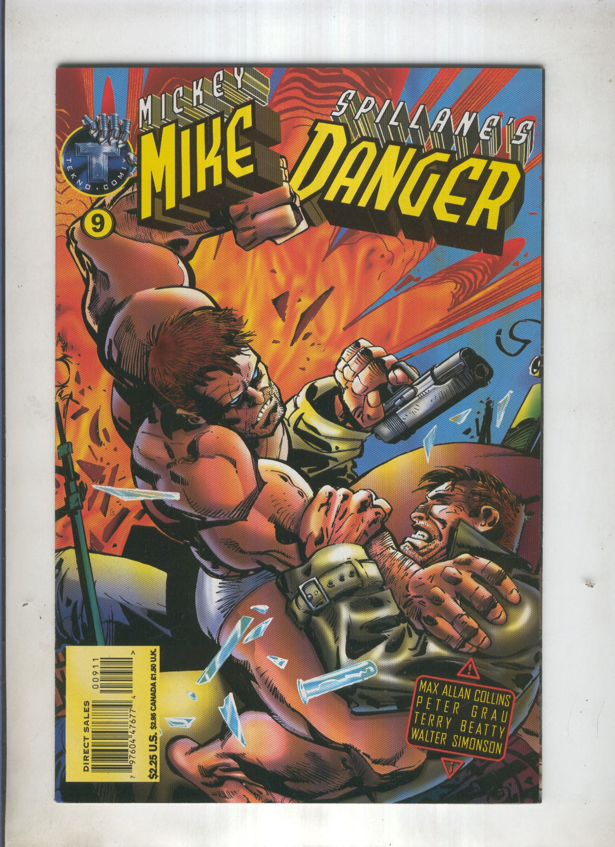 MIKE DANGER VOL.1 NUMERO 09: The head Man Part 3
