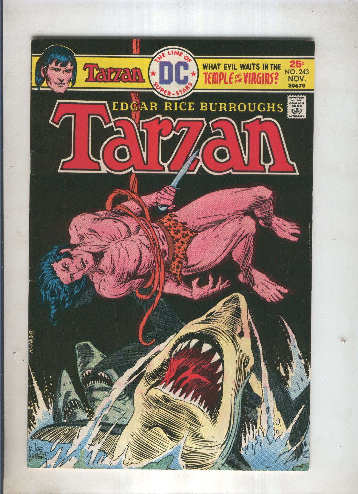 TARZAN LORD OF THE JUNGLE DC Numero 243: Temple of the virgins
