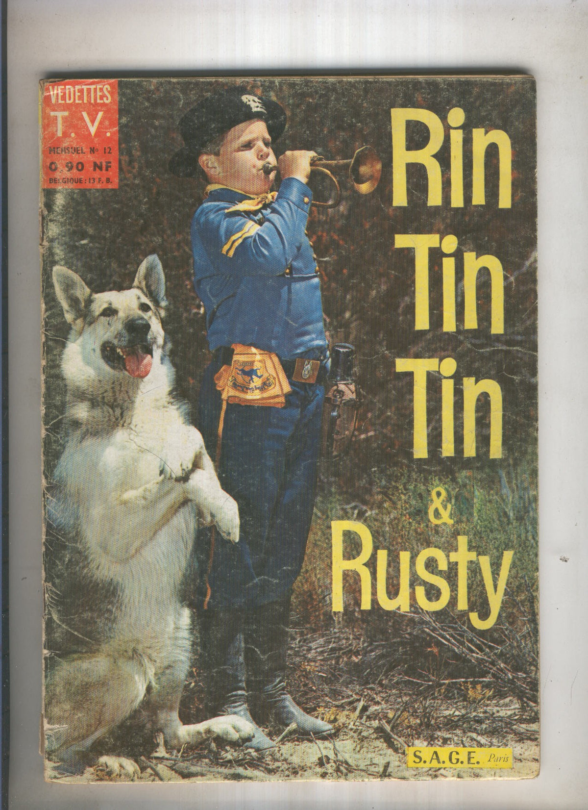 RIN TIN TIN ET RUSTY Numero 012: Le temoin