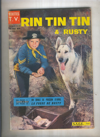 RIN TIN TIN ET RUSTY Numero 015: Un drole de poisson dAvril