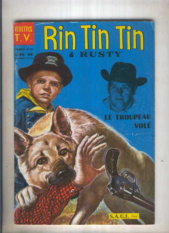 RIN TIN TIN ET RUSTY Numero 030: Le tropeau vole