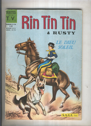 RIN TIN TIN ET RUSTY Numero 048: Le dieu soleil