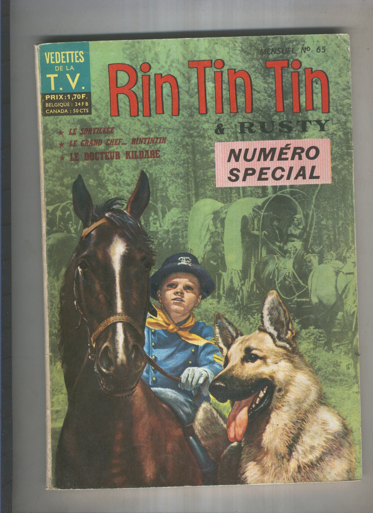 RIN TIN TIN ET RUSTY Numero 065: Le sortilege