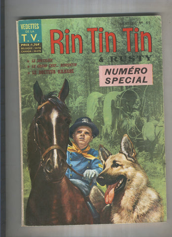 RIN TIN TIN ET RUSTY Numero 065: Le sortilege