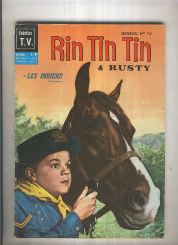 RIN TIN TIN ET RUSTY Numero 073: Les indiens
