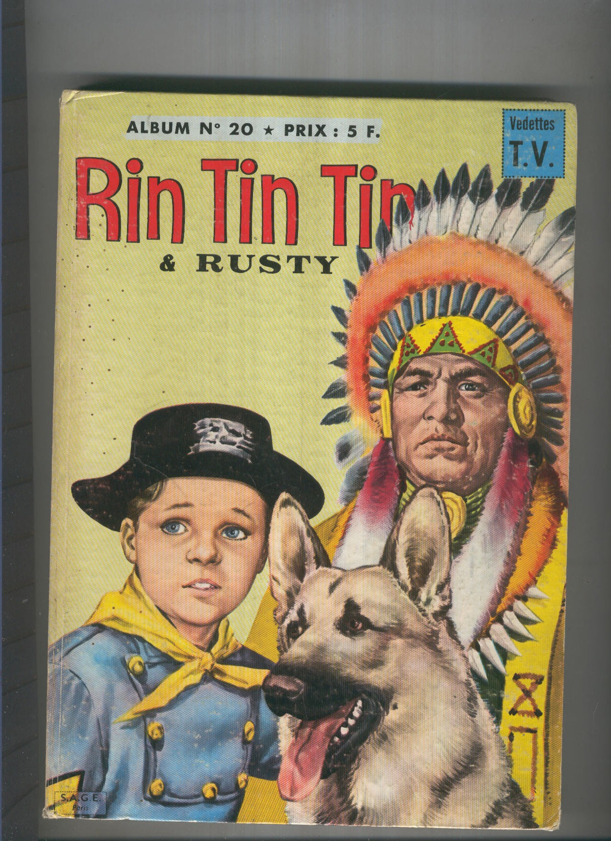 RIN TIN TIN ET RUSTY RETAPADO Vol 20: Incluye numeros 77 a 79