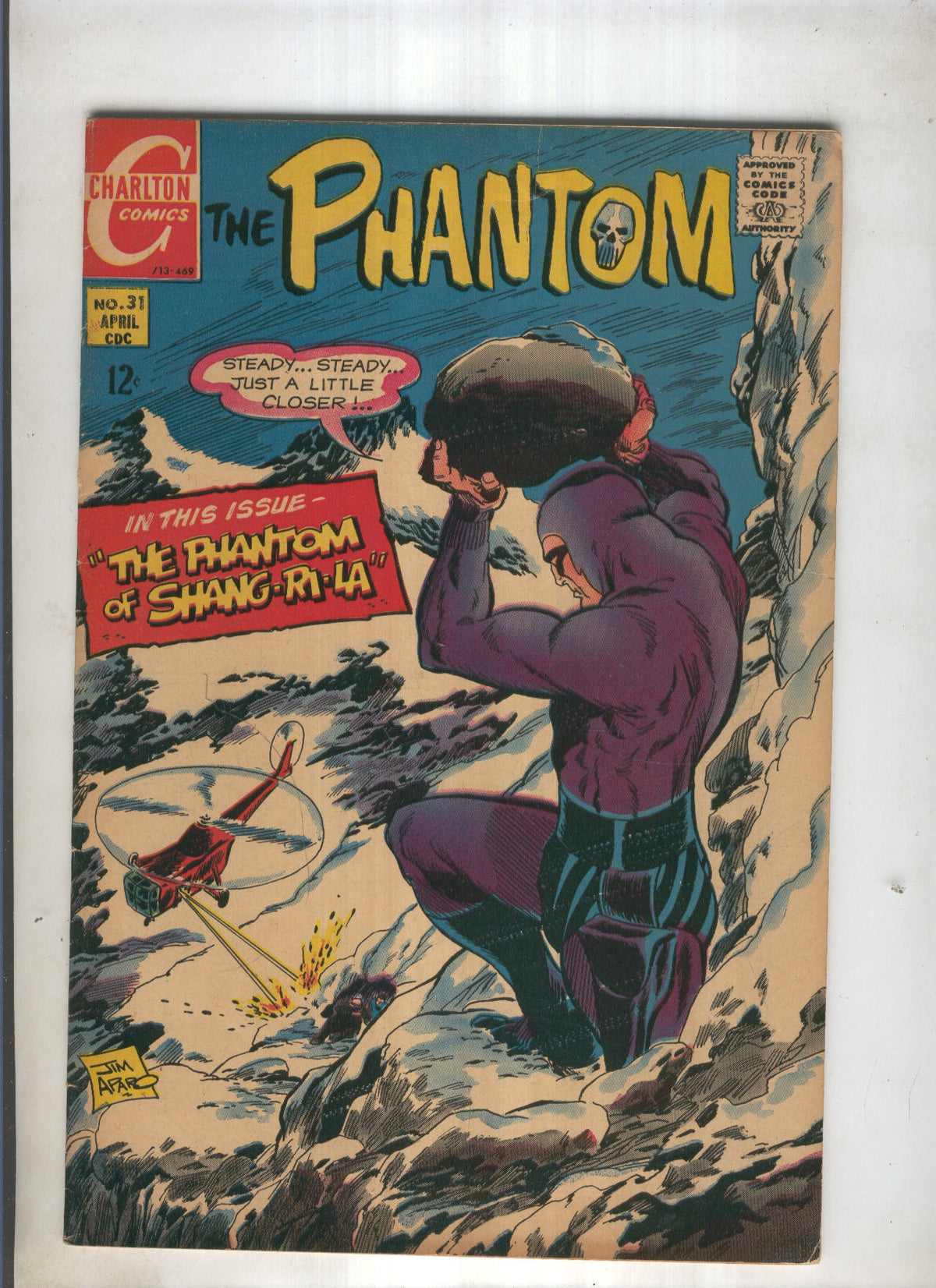 THE PHANTOM Charlton Comics Numero 31