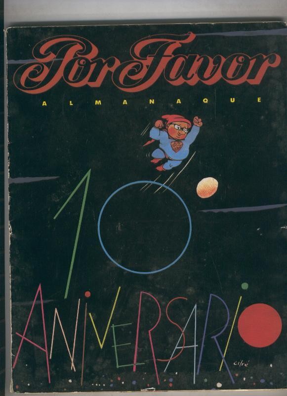 Por Favor almanaque 10 aniversario