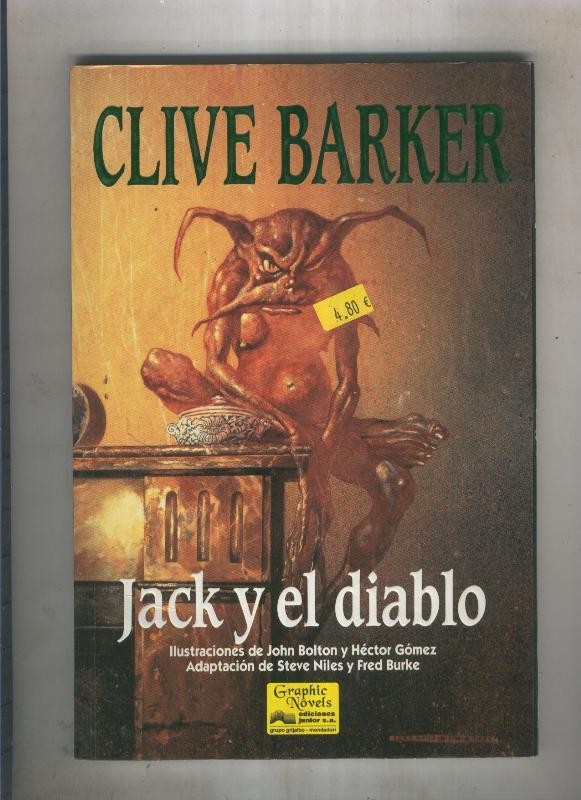Jack y el diablo (algo desencolado lomo interior)