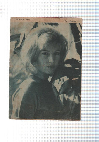 Mary Noticias numero 097: trasera foto artista Monica Vitti