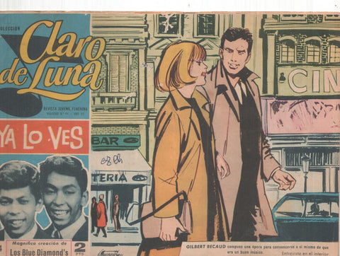 Claro de Luna numero 274: Los Blue Diamonds y letra cancion
