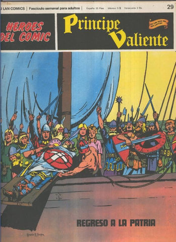 El Principe Valiente Numero 29: Regreso a la patria