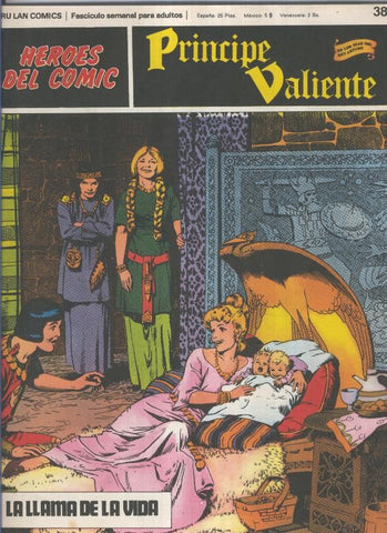 El Principe Valiente Numero 38: La llama de la vida ( numerado 03en trasera)