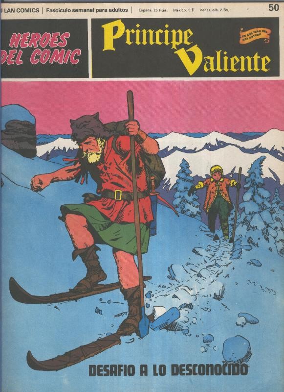 El Principe Valiente Numero 50: Desafio a lo desconocido