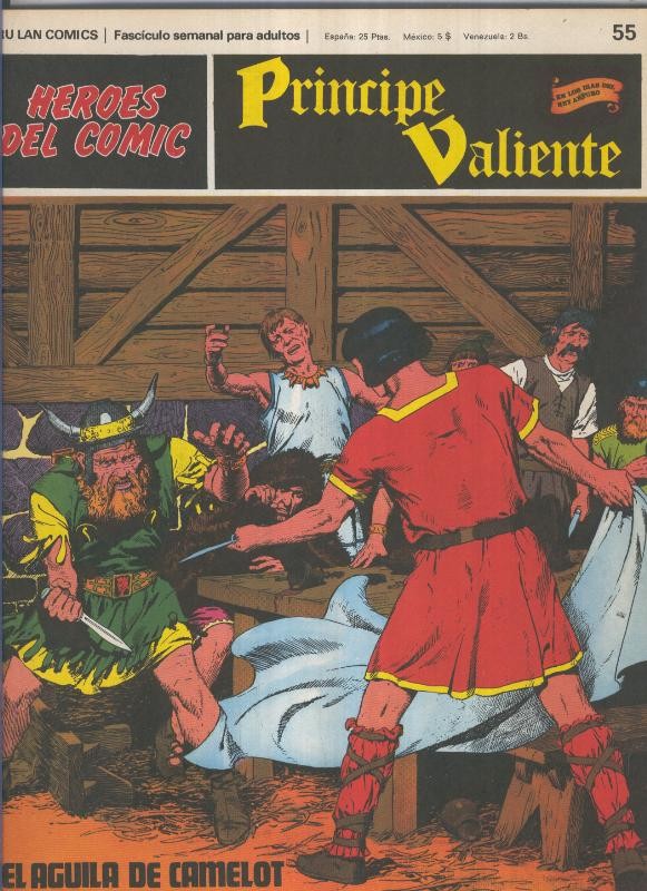 El Principe Valiente Numero 55: El aguila de Camelot