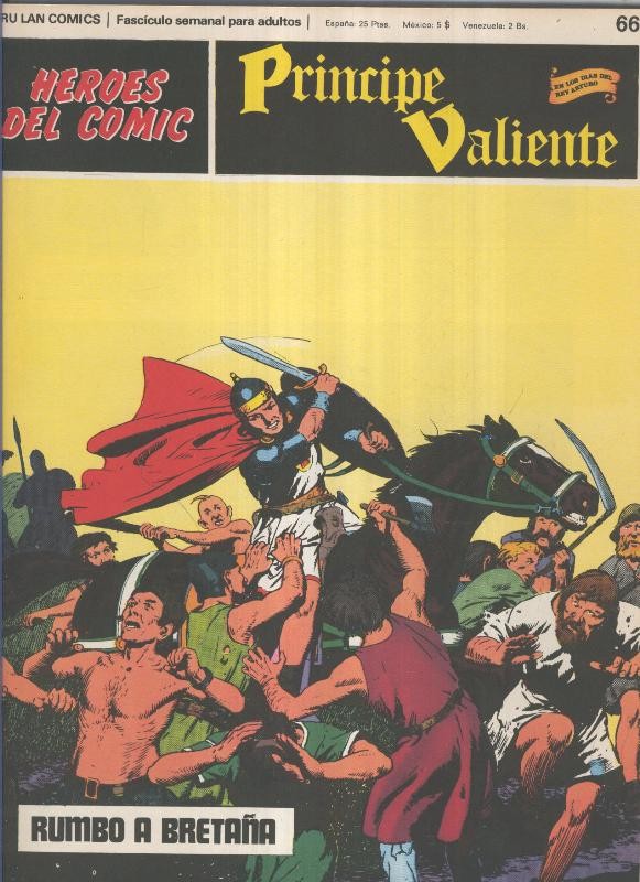 El Principe Valiente Numero 66: Rumbo a Bretaña