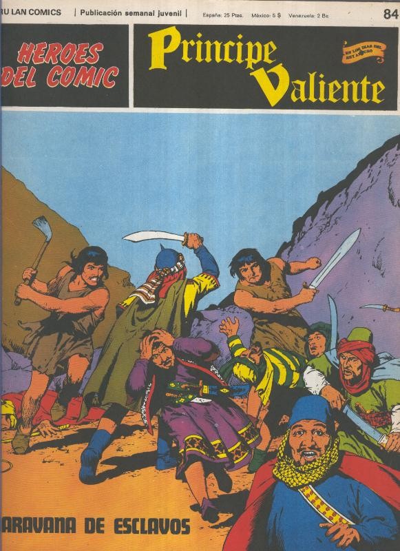 El Principe Valiente Numero 84: Caravana de esclavos