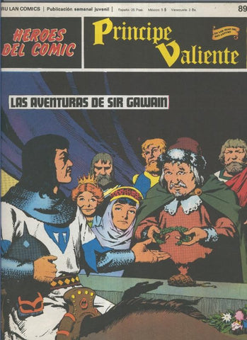 El Principe Valiente Numero 89: Las aventuras de Sir Gawain (numerado 02 en trasera)