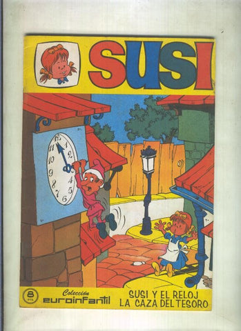 Euroinfantil numero 04: Susi: y el reloj, la caza del tesoro