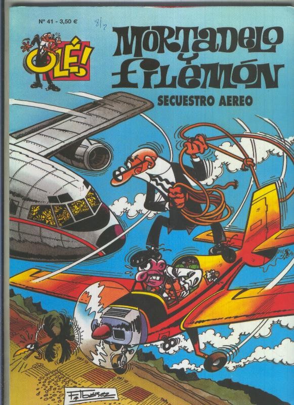 Ole numero 041: Mortadelo y Filemon: secuestro aereo