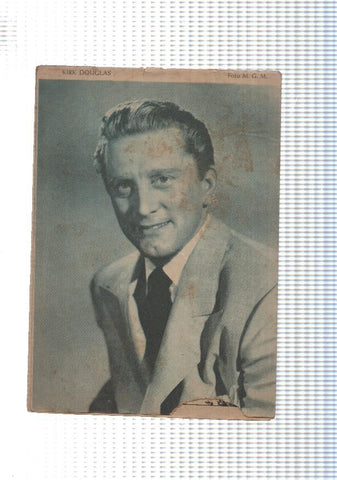 Mary Noticias numero 023: trasera foto artista Kirk Douglas