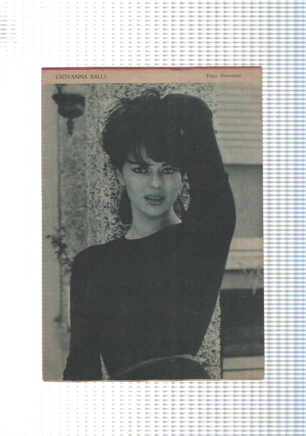 Mary Noticias numero 026: trasera foto artista Giovanna Ralli