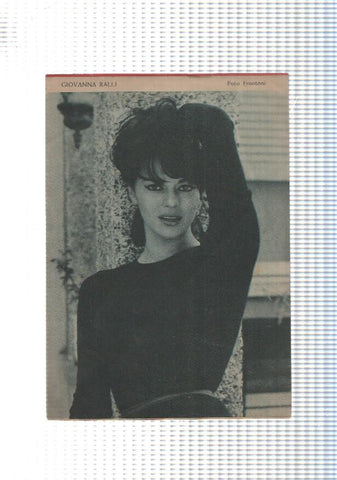 Mary Noticias numero 026: trasera foto artista Giovanna Ralli