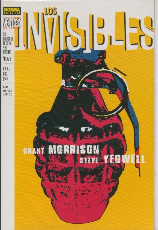 Vertigo volumen 064: Los invisible: sin blanca en el cielo y en el infierno numero 1