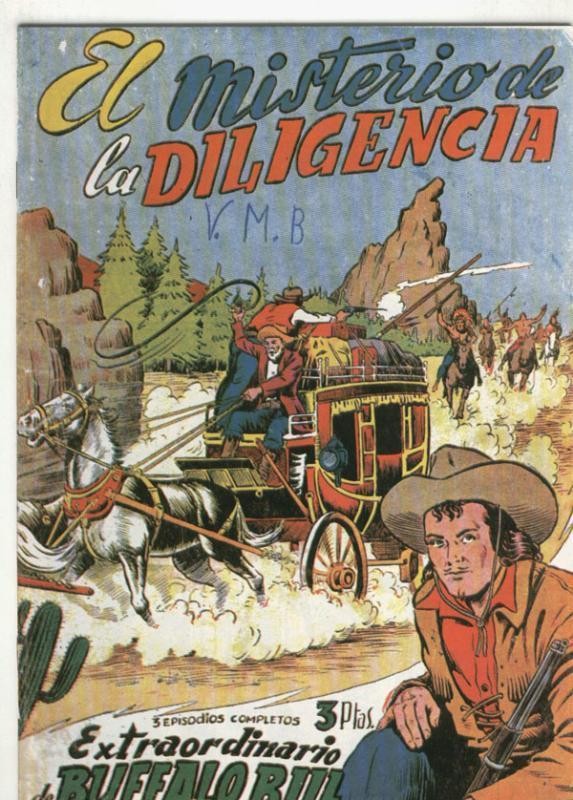 Facsimil: Almanaque Buffalo Bill extraordinario: el misterio de la diligencia