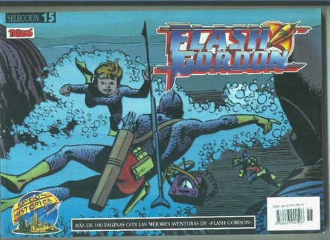 Flash Gordon seleccion numero 15: contiene los numeros 57 al 60