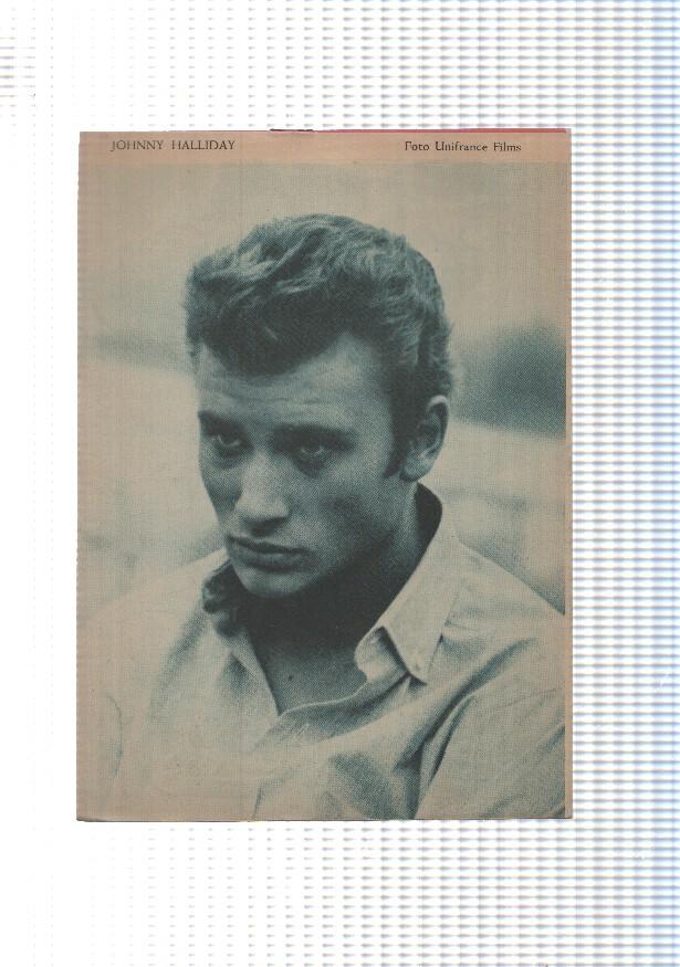 Mary Noticias numero 090: trasera foto artista Johnny Halliday