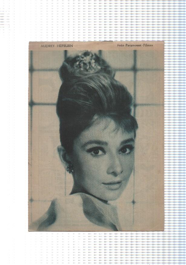 Mary Noticias numero 091: trasera foto artista Audrey Hepburn